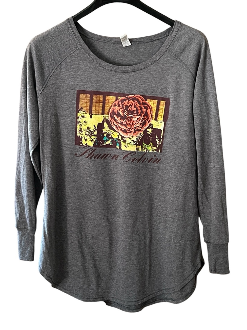 Shawn Colvin “If I Were Brave” Long Sleeved T-Shirt Concert Size XL